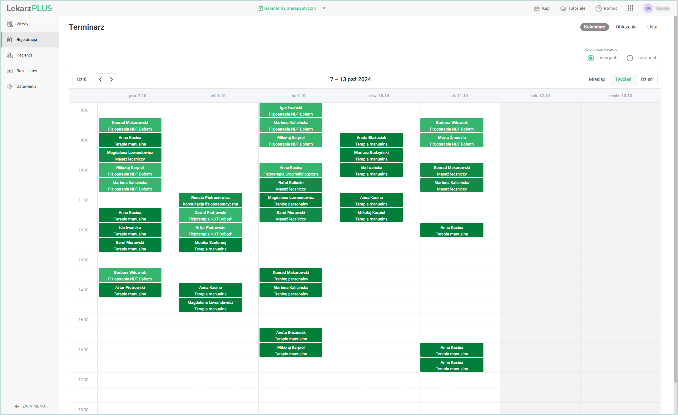 Lekarz PLUS - terminarz